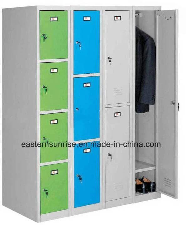 Single 5 Door Cheap Metal Storage Cabinet / Vertical Storage Cabinet Locker