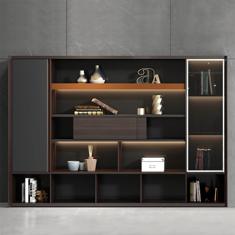 Competitive Price Open Face Reception Luxury Qatar 4 Drawer Lateral Office Bookcase Wood File Storage Cabinet