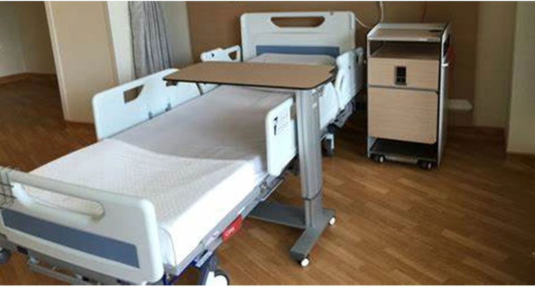 Factory Made Hot Sales Low Cost Movable High Quality ABS Plastic Hospital Patient Bedside Locker in China